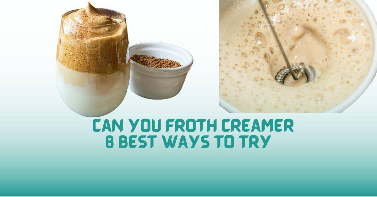 Can You Froth Creamer