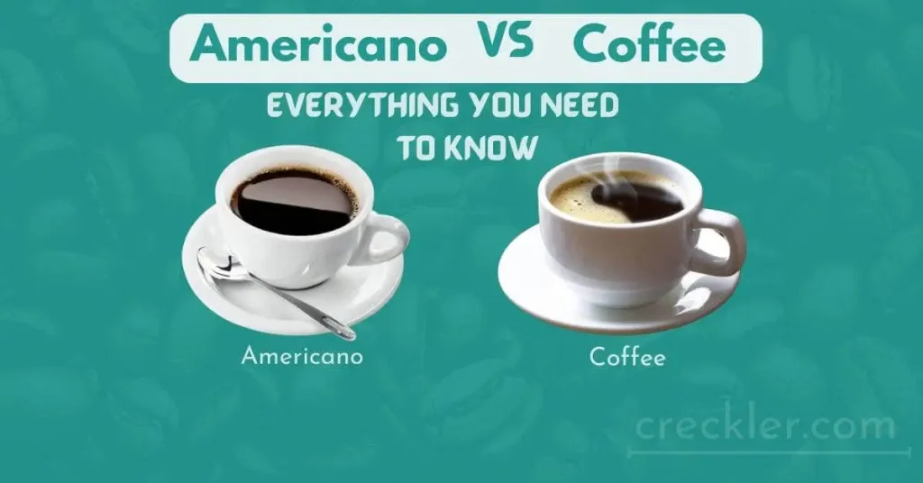 Americano Vs Coffee