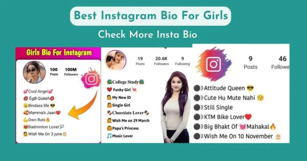 Instagram Bio For Girls