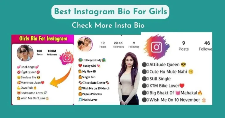 Instagram Bio For Girls