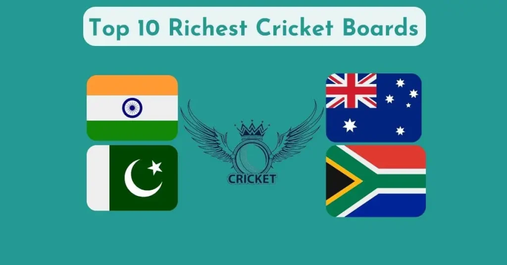 Top 10 Richest Cricket Boards