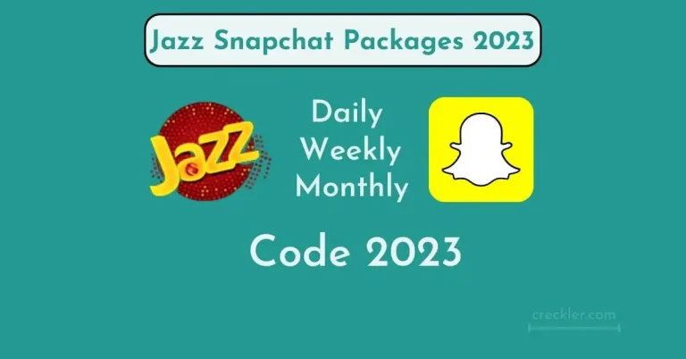 Jazz Snapchat Packages Code