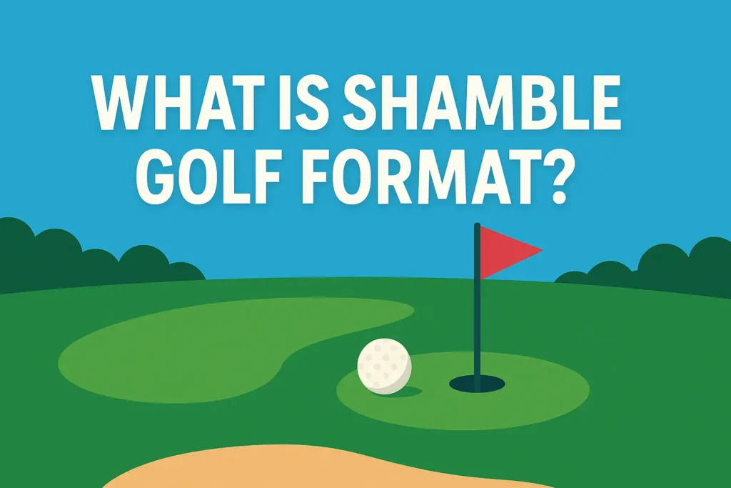 What Is Shamble Golf Format