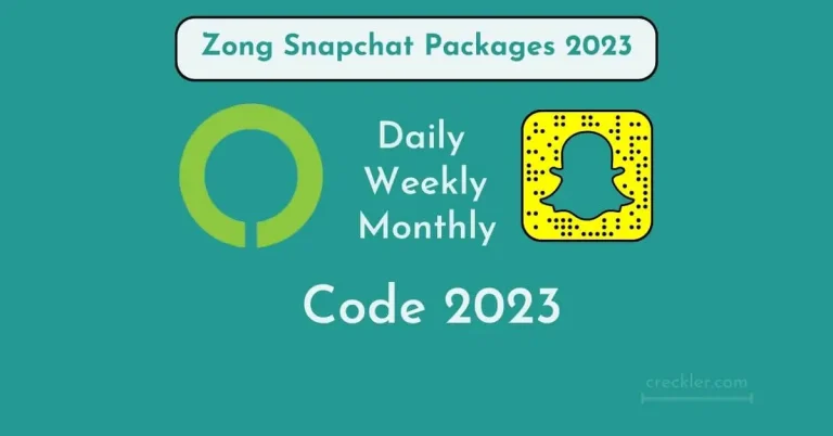 Zong Snapchat Packages